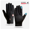 Men's and Women's Winter Cycling Gloves - Touchscreen, Waterproof, Thermal, Non-Slip for Outdoor Activities and Driving